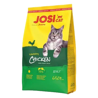 JosiCat Cat Crunchy Chicken 0,65 kg