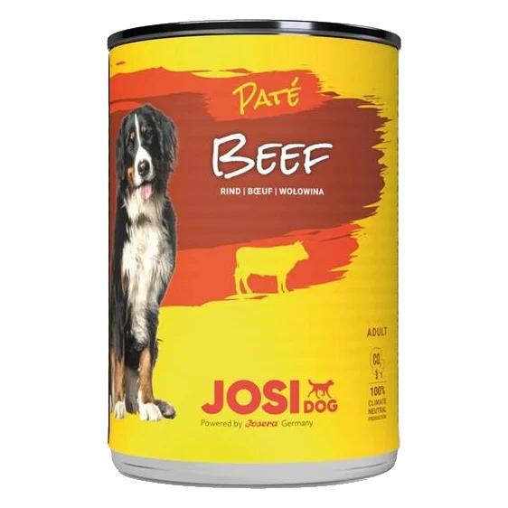 JosiDog konzerva Dog JosiDog Paté Beef 400 g