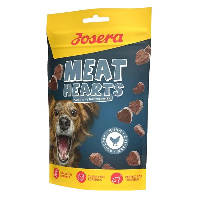 Josera pamlsok Dog Meat Hearts Chicken 70 g