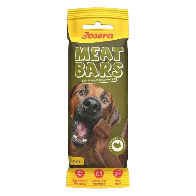 Josera pamlsok Dog Meat Bars Turkey 40 g