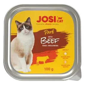 JosiCat vanička Cat Paté with Beef 100 g