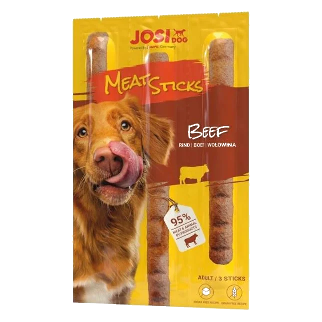 JosiDog pamlsok Dog Meat Sticks Beef 33 g