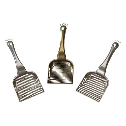 Lopatka EBI+ kompaktnána podstielku pre mačky M - 26x10,5cm (menšie otvory)