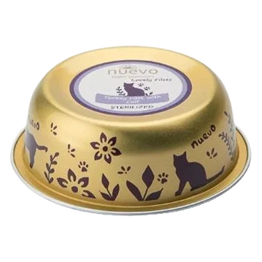 NUEVO cat Sterilized Turkey FILET with Calf bal.12x 85 g vanička