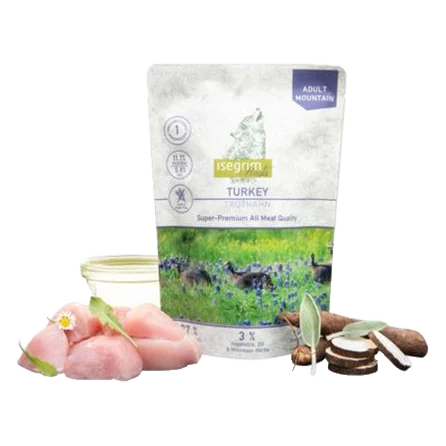 ISEGRIM dog Monoprotein Isegrim Roots, Turkey  bal. 7 x 410 g kapsičky
