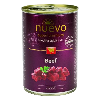 NUEVO cat Hovädzia konzerva 400g