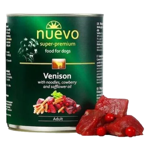 NUEVO dog Adult Venison Menue bal. 6 x 800 g konzerva