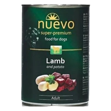 NUEVO dog Adult Lamb & Potato bal. 6 x 400 g konzerva