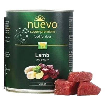 NUEVO dog Adult Lamb & Potato bal. 6 x 800 g konzerva
