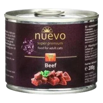 NUEVO cat Adult Beef bal. 6 x 200 g konzerva