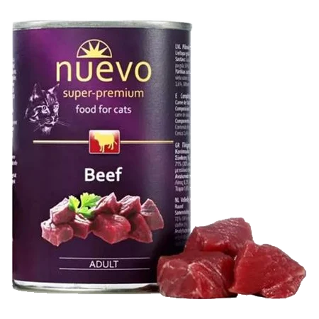 NUEVO cat Adult Beef bal. 6 x 400 g konzerva