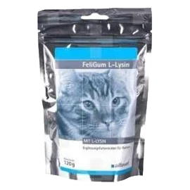 FeliGum L-Lysin žuv.tbl. 120 g ( 60 ks )