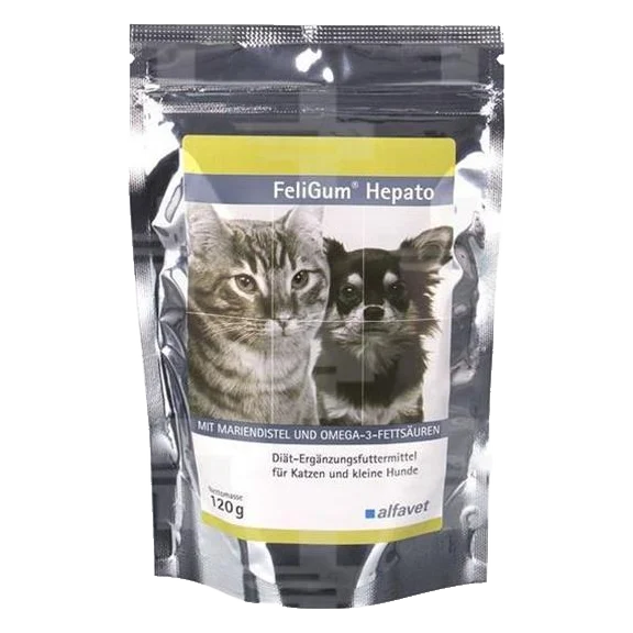 FeliGum Hepato žuv.tbl. 120 g ( 60 ks )