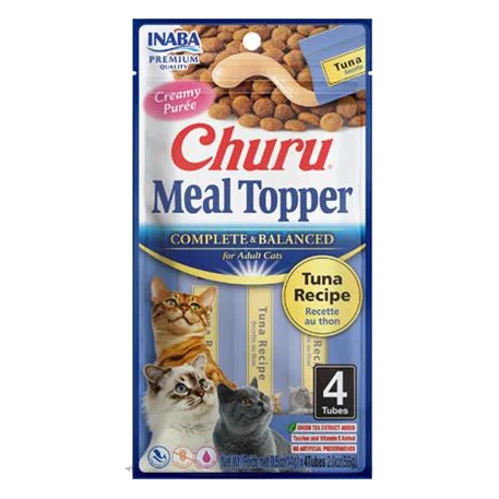 Inaba Churu Meal Topper cat Tuniak 4 tuby 56 g