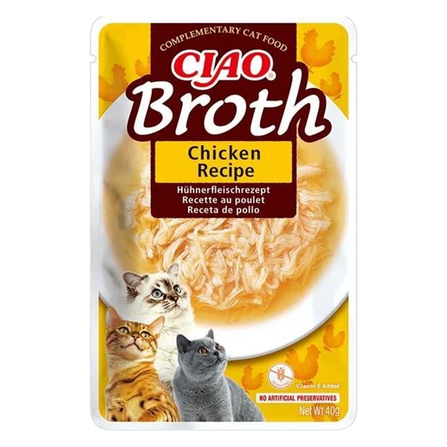 Inaba CIAO Broth Cat Kapsička Kura 1 ks 40 g