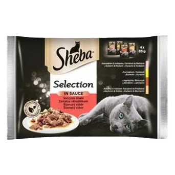 Mars SHEBA kapsička Šťavnatý výber v šťave 4 x 85 g