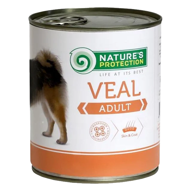 Natures P KONZERVA dog adult veal 800 g