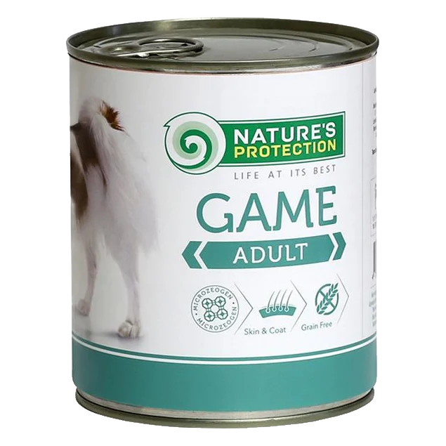 Natures P KONZERVA dog adult game 800 g