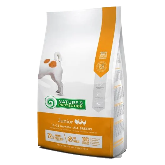 Natures P dog junior all breed poultry 2 kg