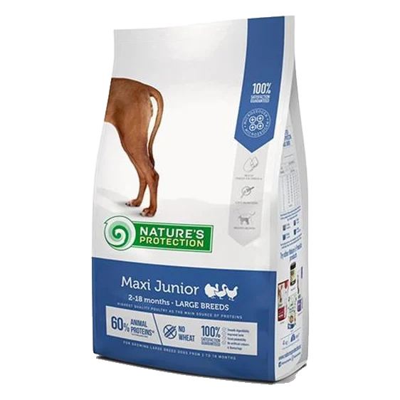 Natures P dog Junior maxi poultry 4 kg