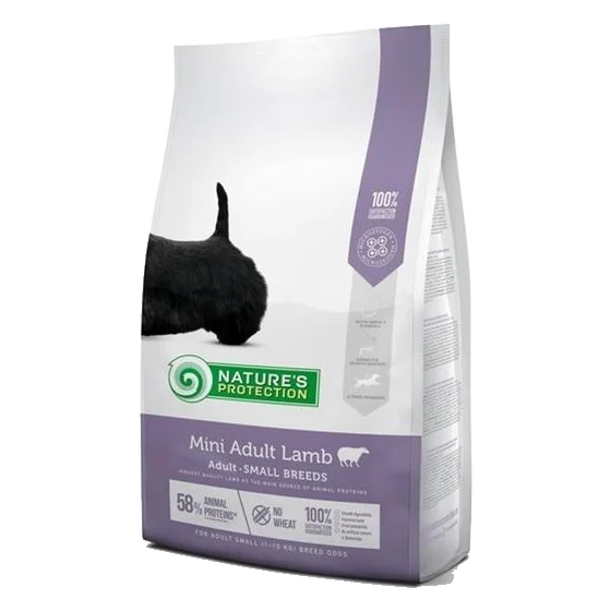 Natures P dog adult mini lamb 7,5 kg