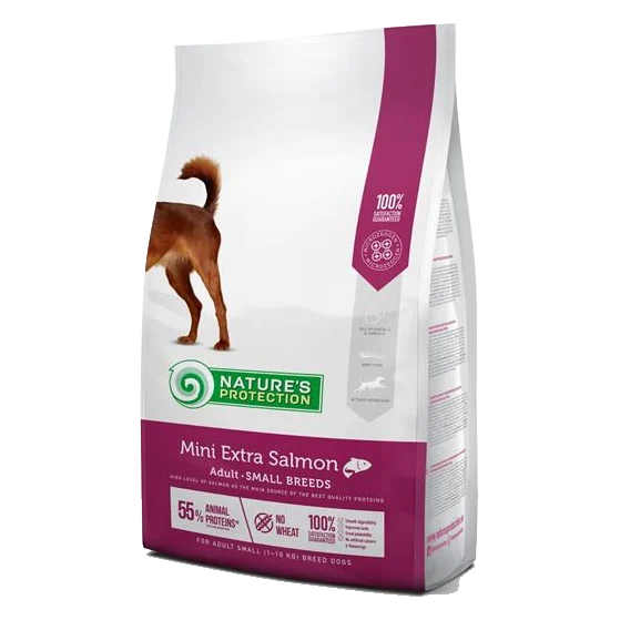 Natures P dog adult mini extra salmon 2 kg