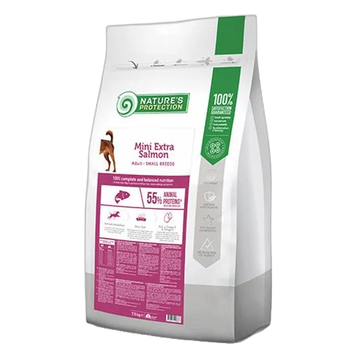 Natures P dog adult mini extra salmon 7,5 kg