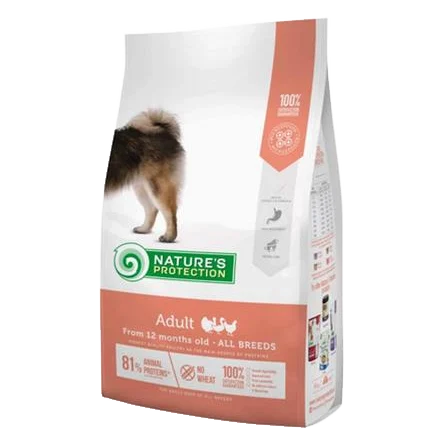 Natures P dog adult all breed poultry 4  kg