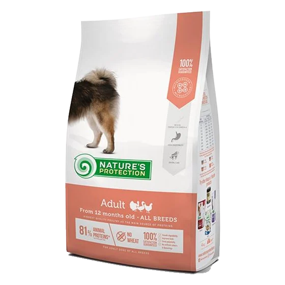 Natures P dog adult all breed poultry 12  kg