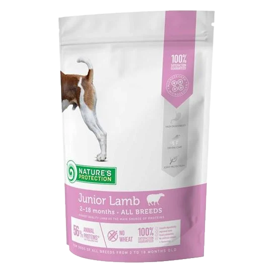 Natures P dog junior lamb all breed 500 g