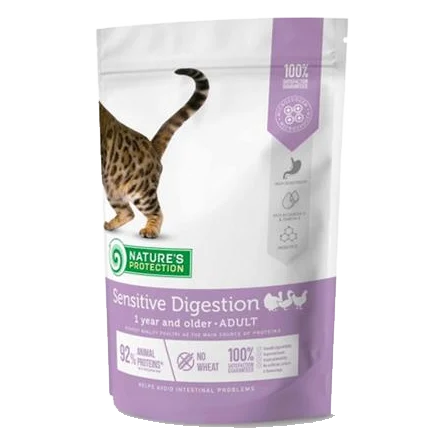 Natures P cat adult sensitive digestion poultry 400 g