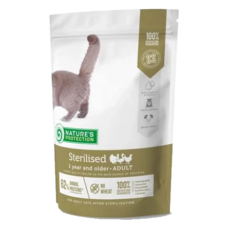 Natures P cat adult sterilised poultry 400 g