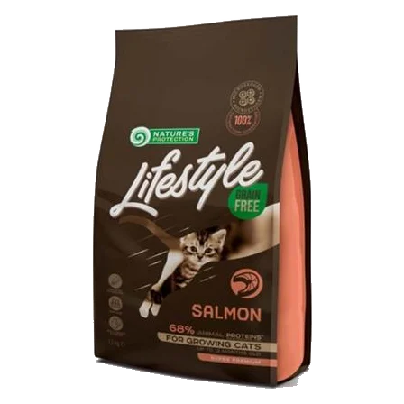 Natures P Lifestyle cat kitten salmon 1,5 kg