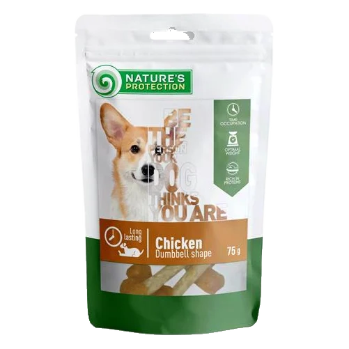Pamlsok Natures P Snack dog with chicken 75 g