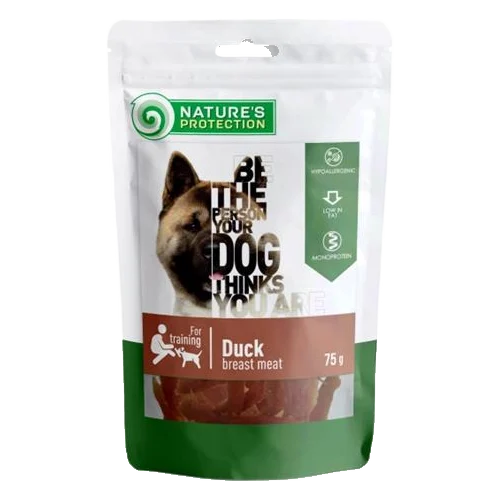 Pamlsok Natures P Snack dog duck breast meat 75 g
