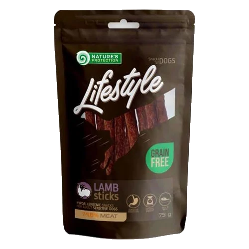 Pamlsok Natures P Lifestyle dog lamb sticks 75 g