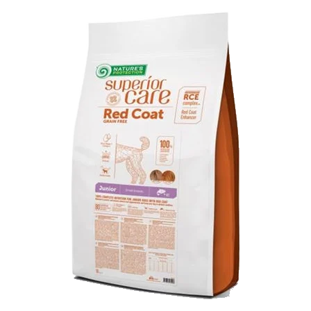 Natures P Superior care red dog GF junior salmon small 10 kg