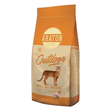 ARATON cat adult outdoor active all breed poultry 15 kg