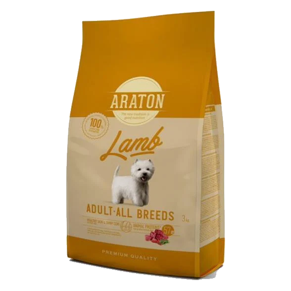 ARATON dog adult lamb NEW 3 kg