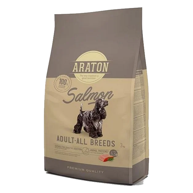 ARATON dog adult salmon NEW 3 kg