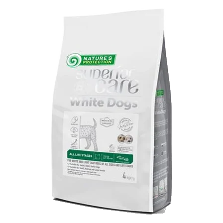Natures P Superior care white dog adult insect all breeds 4 kg