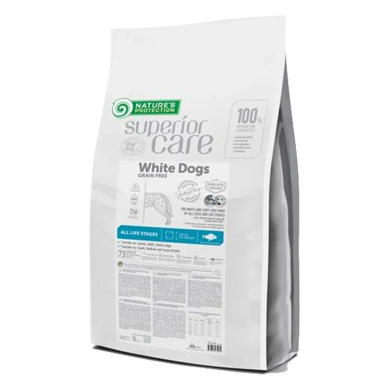 Natures P PRO Superior care white dog GF adult & junior white fish all breeds 17 kg