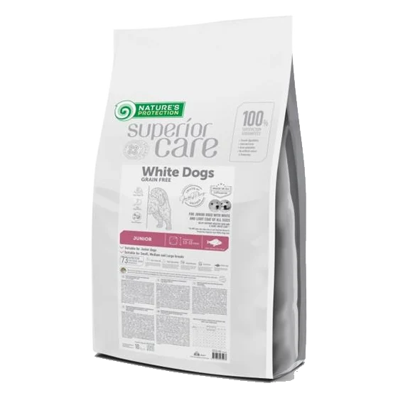 Natures P PRO Superior care white dog GF junior white fish all breeds 17 kg