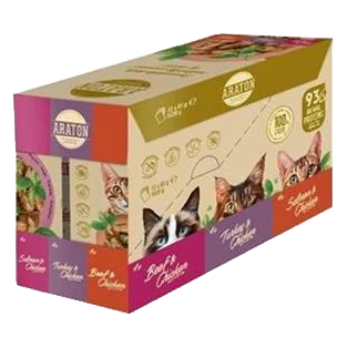 ARATON cat adult KAPSIČKA wet set 12 x 85 g