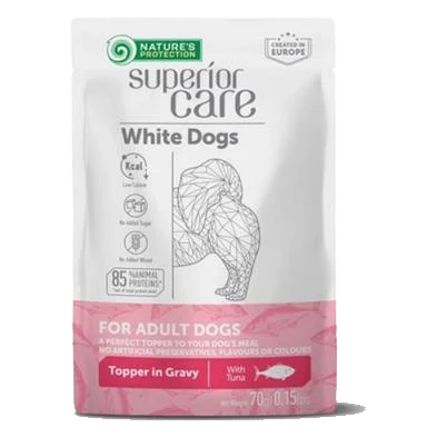 Natures P Superior care white dog adult all breeds tuna kapsička 24 x 70 g