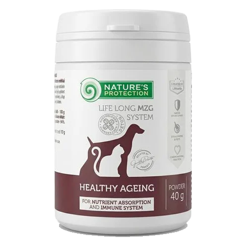 Natures P MicroZeoGen healthy ageing dog & cat senior teeth, joints & bones 40 g