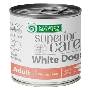 Natures P POLIEVKA Superior care White Dog adult salmon & tuna all breeds soup 6 x 140ml