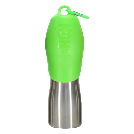 Fľaša na vodu nerezová pre psa, zelená KONG H2O (740ml/25oz) Stainless Steel Bottle Green