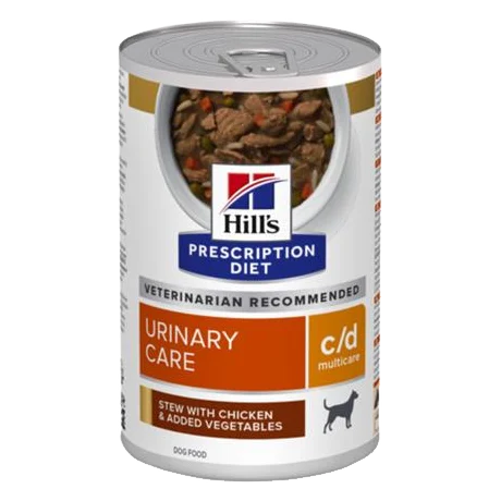 HILLS Diet Canine Stew c/d with Chicken & Vegetables konzerva NEW 354 g