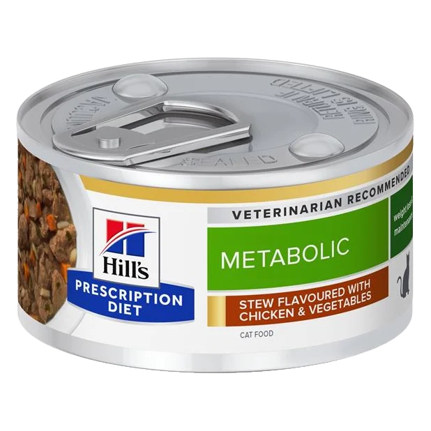 HILLS PD Fe Adult METABOLIC STEW Chicken&Veg Konzerva 82 g